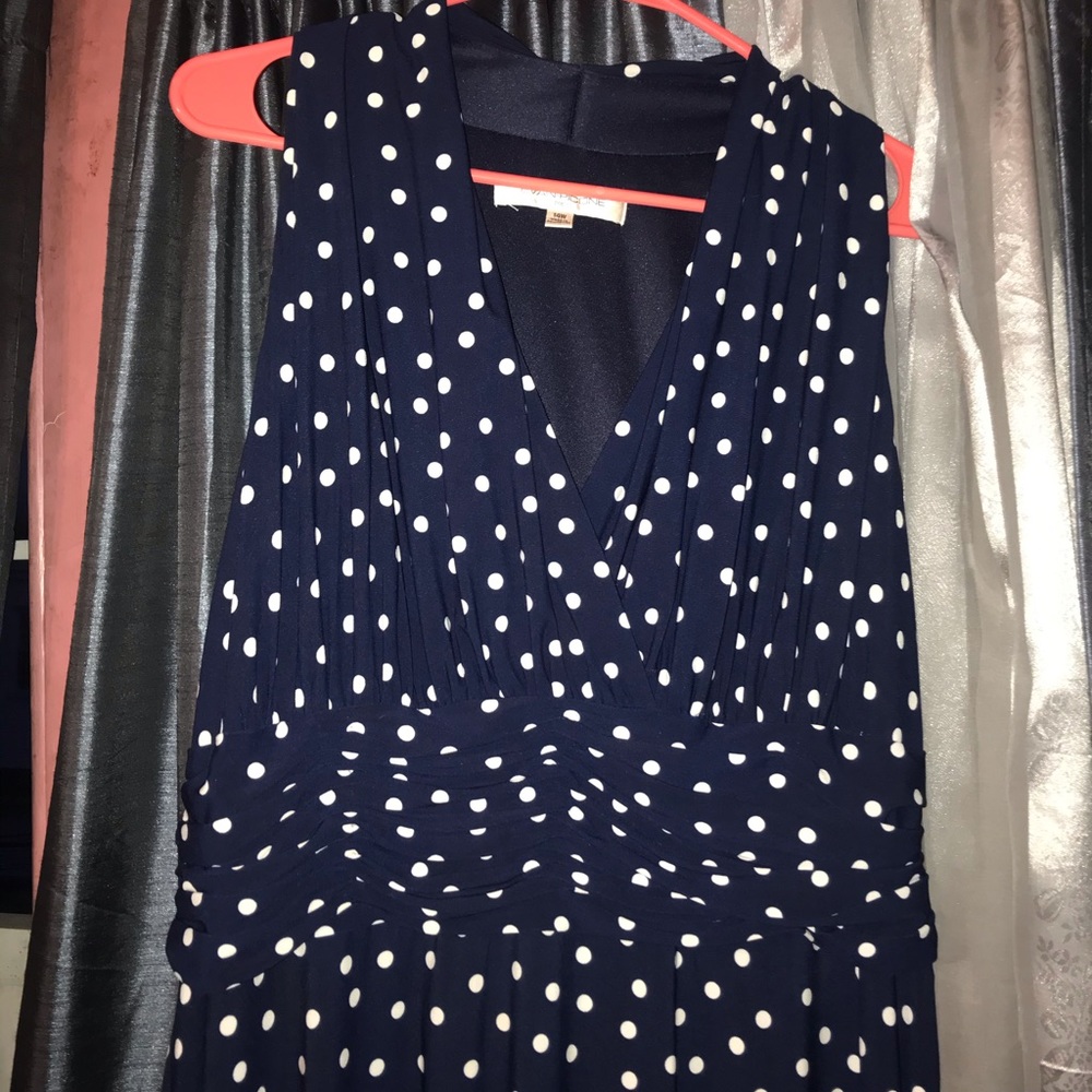 Evan Picone Polka Dot Dress